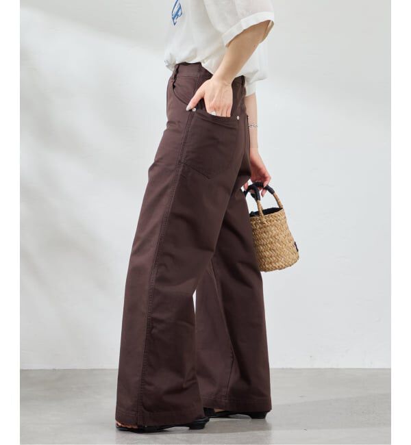 U by SPICK&SPAN「《新色 / 追加》ヴィンテージライクチノパンツ」|チノ|