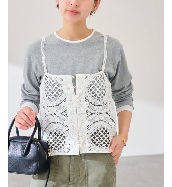 FRAMeWORK「レースキャミソール」|キャミソール|