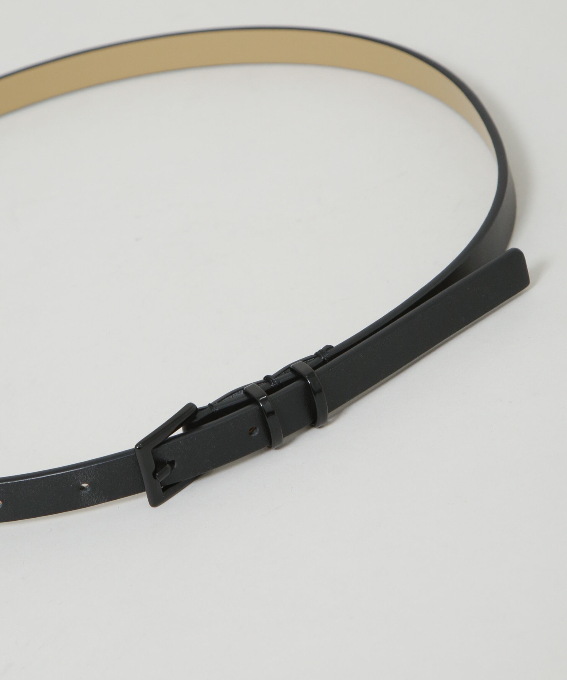 nano･universe「ペイントバックル細ベルト」|ベルト|