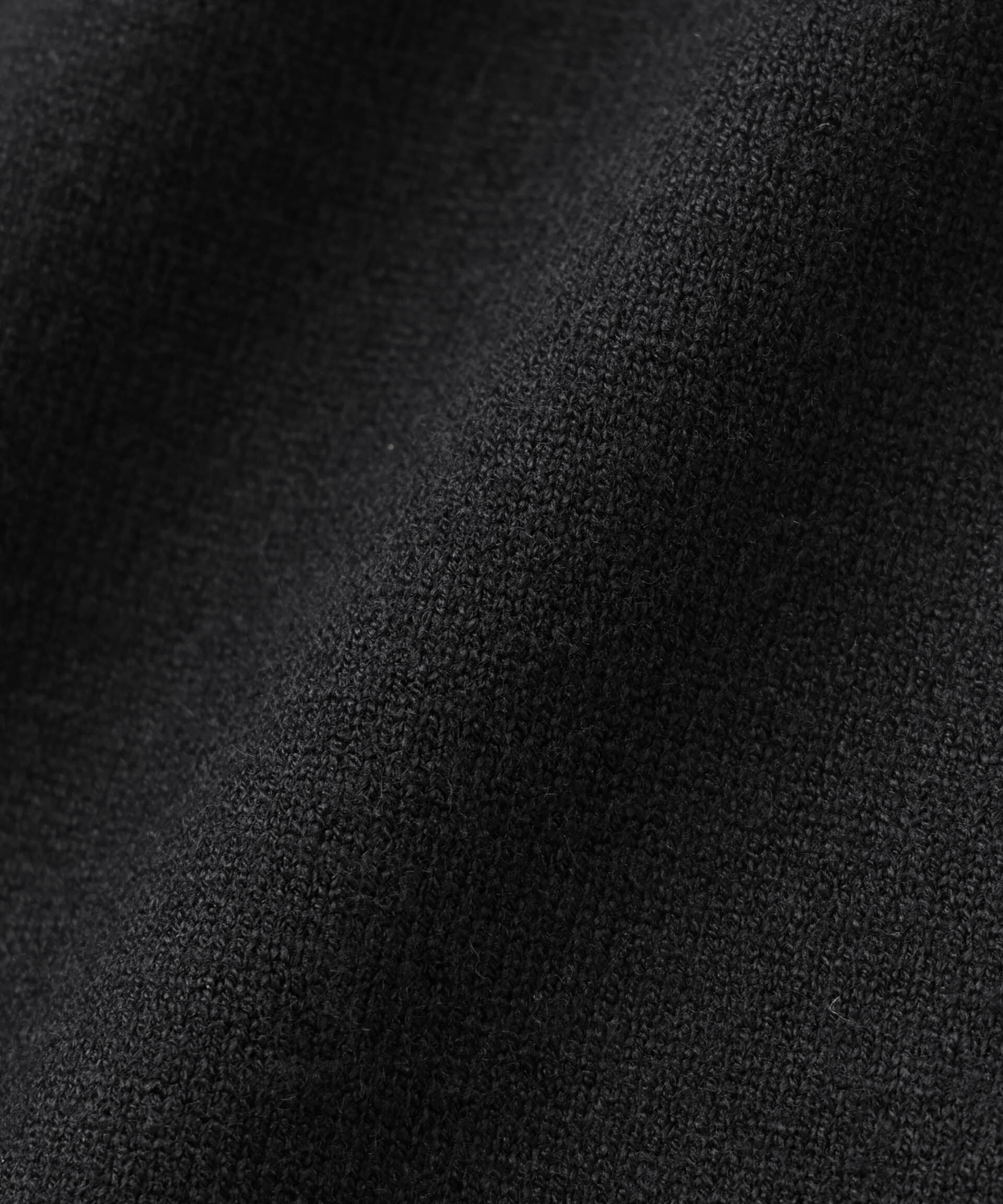 nano･universe「レイヤード風バイカラーヘンリーネックニット」|ニット・セーター|