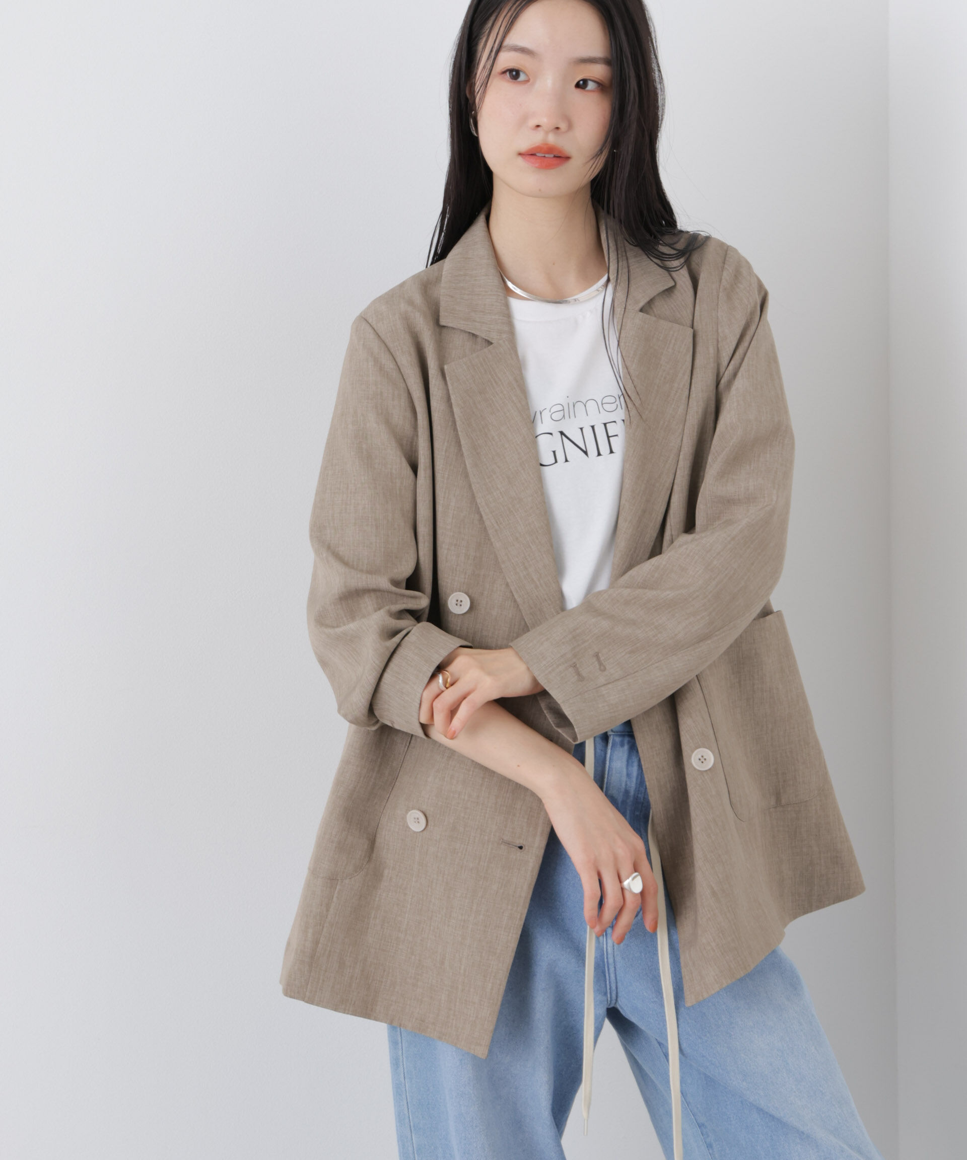nano･universe「多機能ジャケット(セットアップ可)」|テーラードジャケット|