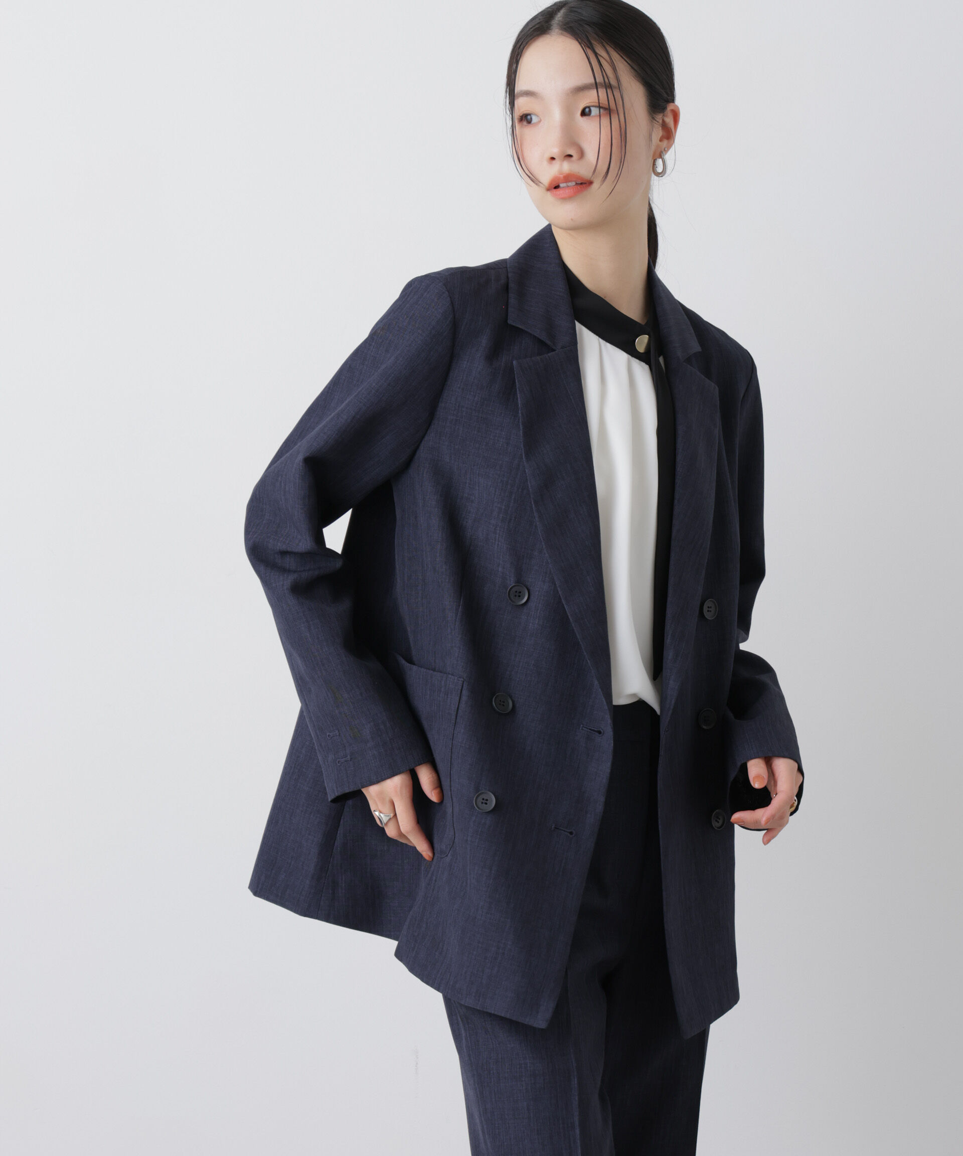 nano･universe「多機能ジャケット(セットアップ可)」|テーラードジャケット|