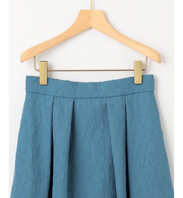 組曲「【WEB限定カラーあり】フラワーラメジャカード フレアスカート」|スカート|