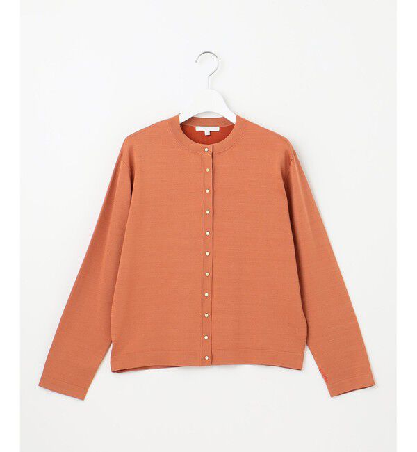 自由区「【アンサンブル対応・洗える】アセテートコットン カーディガン」|カーディガン|