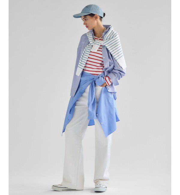 23区「【CLASSY.5月号掲載/洗える】CANCLINI ベーシック シャツ」|シャツ・ブラウス|