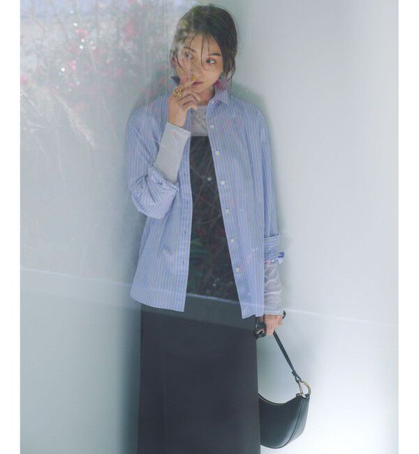 23区「【CLASSY.5月号掲載/洗える】CANCLINI ベーシック シャツ」|シャツ・ブラウス|