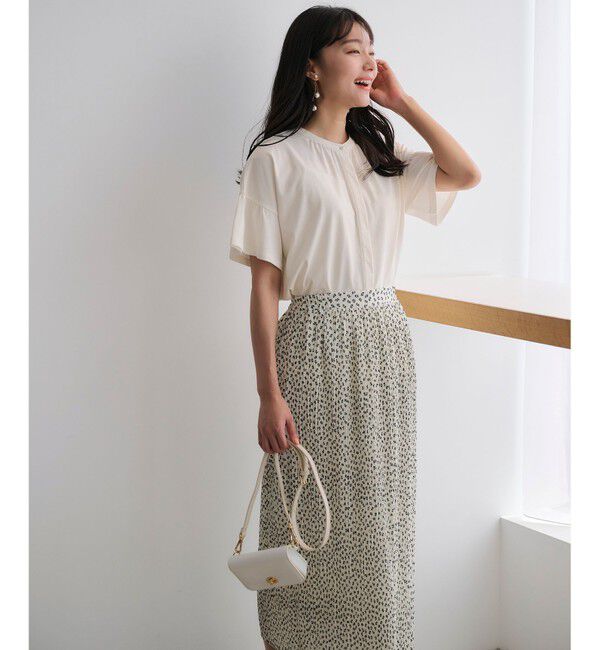 any SiS「【洗える】ナロー プリーツスカート」|スカート|