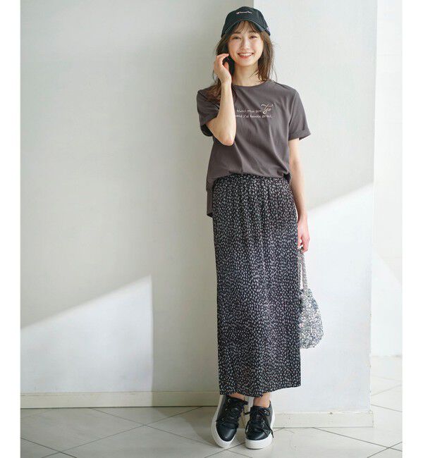 any SiS「【洗える】ナロー プリーツスカート」|スカート|