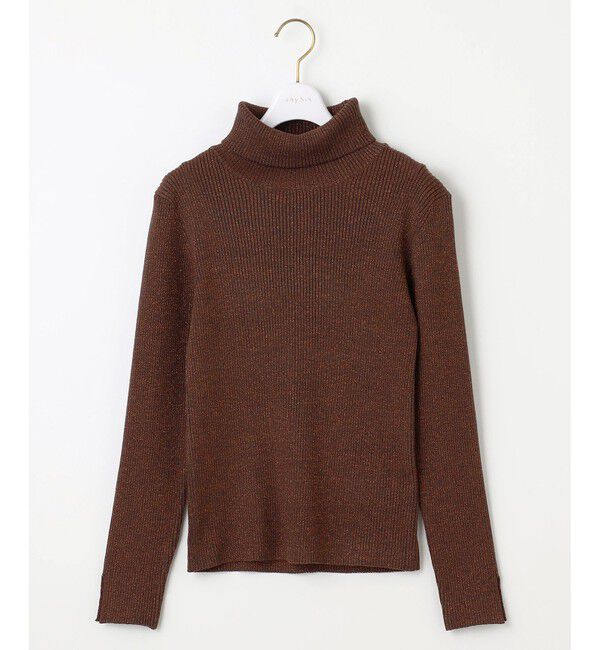 any SiS「【2SET】ニードルジャンパースカート &times; ラメリブタートルニット セット」|スーツ|