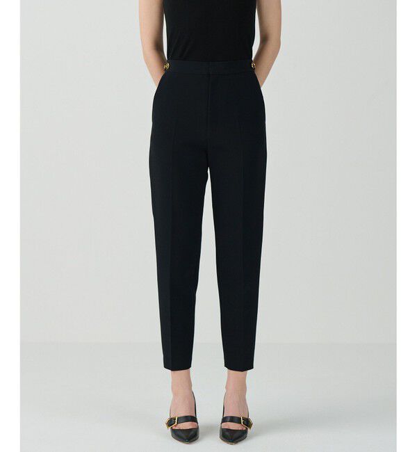 Grace Class「トリアセセンタープレスパンツ」|その他|ブラック