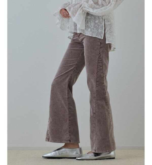 GRACE CONTINENTAL「コーデュロイフレアパンツ」|その他|