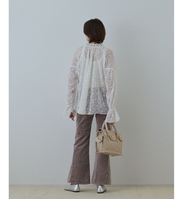 GRACE CONTINENTAL「コーデュロイフレアパンツ」|その他|