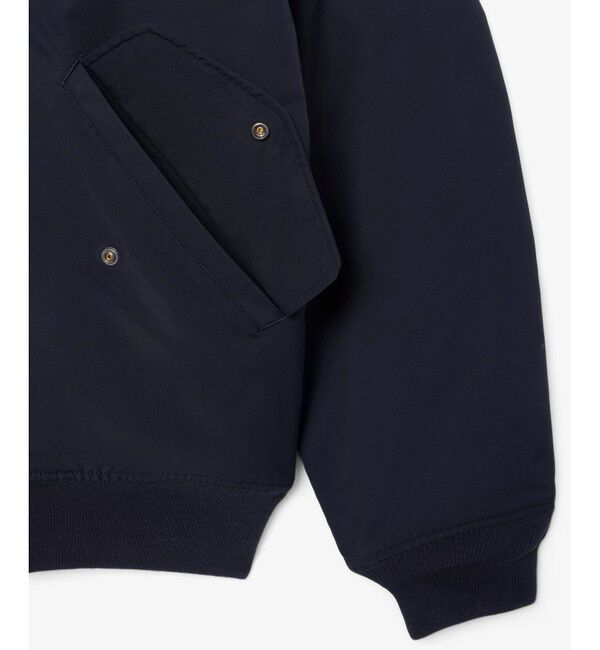 LACOSTE「撥水防風 タフタボンバージャケット / 中綿入り」|ブルゾン・スタジャン|