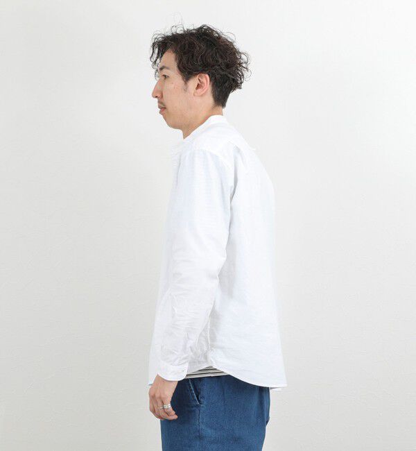 NOLLEY'S goodman「【DANTON/ダントン】DT-B0280SOX BAND COLLAR SHIRT LS 26SS」|シャツ・ブラウス|