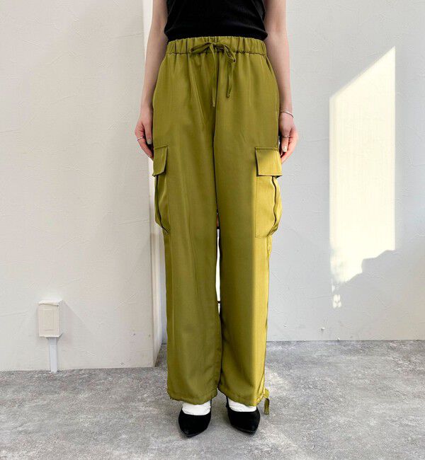 fredy emue「ブライトツイルイージーベイカーパンツ」|カーゴ|