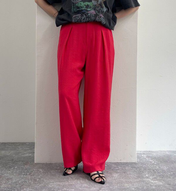 fredy emue「クールタンブラーツイルスラックス」|スラックス|