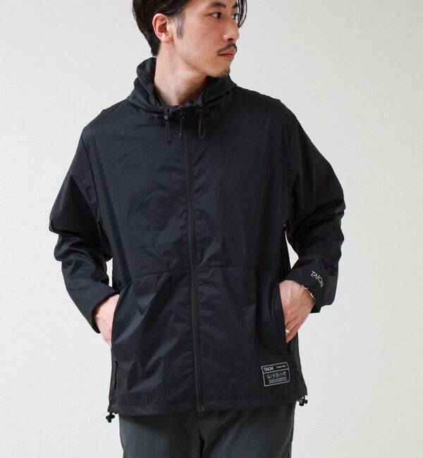 GLOSTER「【TAION/タイオン】LIGHT ZIP PK」|ブルゾン・スタジャン|ブラック