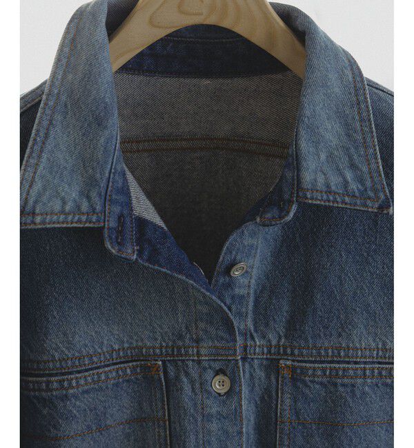 SALON adam et rope'「USAコットンデニムオーバーシャツ［セットアップ対応］」|シャツ・ブラウス|