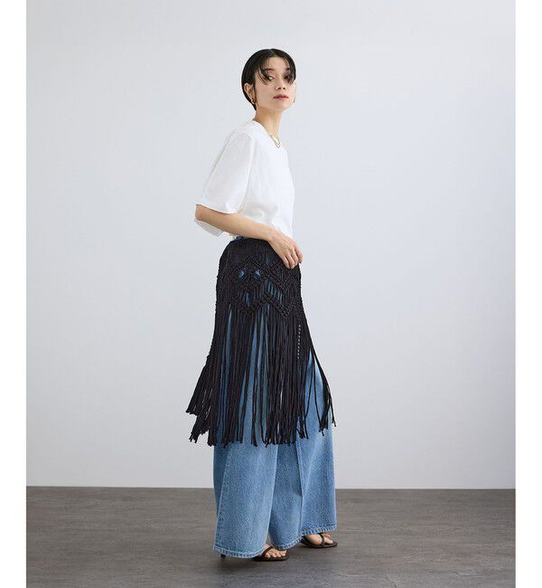 SALON adam et rope'「プリマベールハーフスリーブTシャツ / UVカット」|Tシャツ・カットソー|