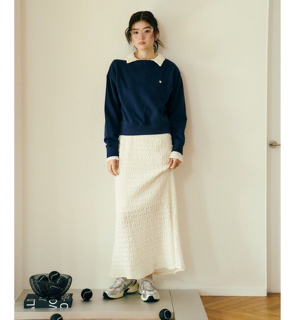 VIS「【POLO BCS】VIS別注オフショルスウェットトップス」|スウェット・ジャージ|