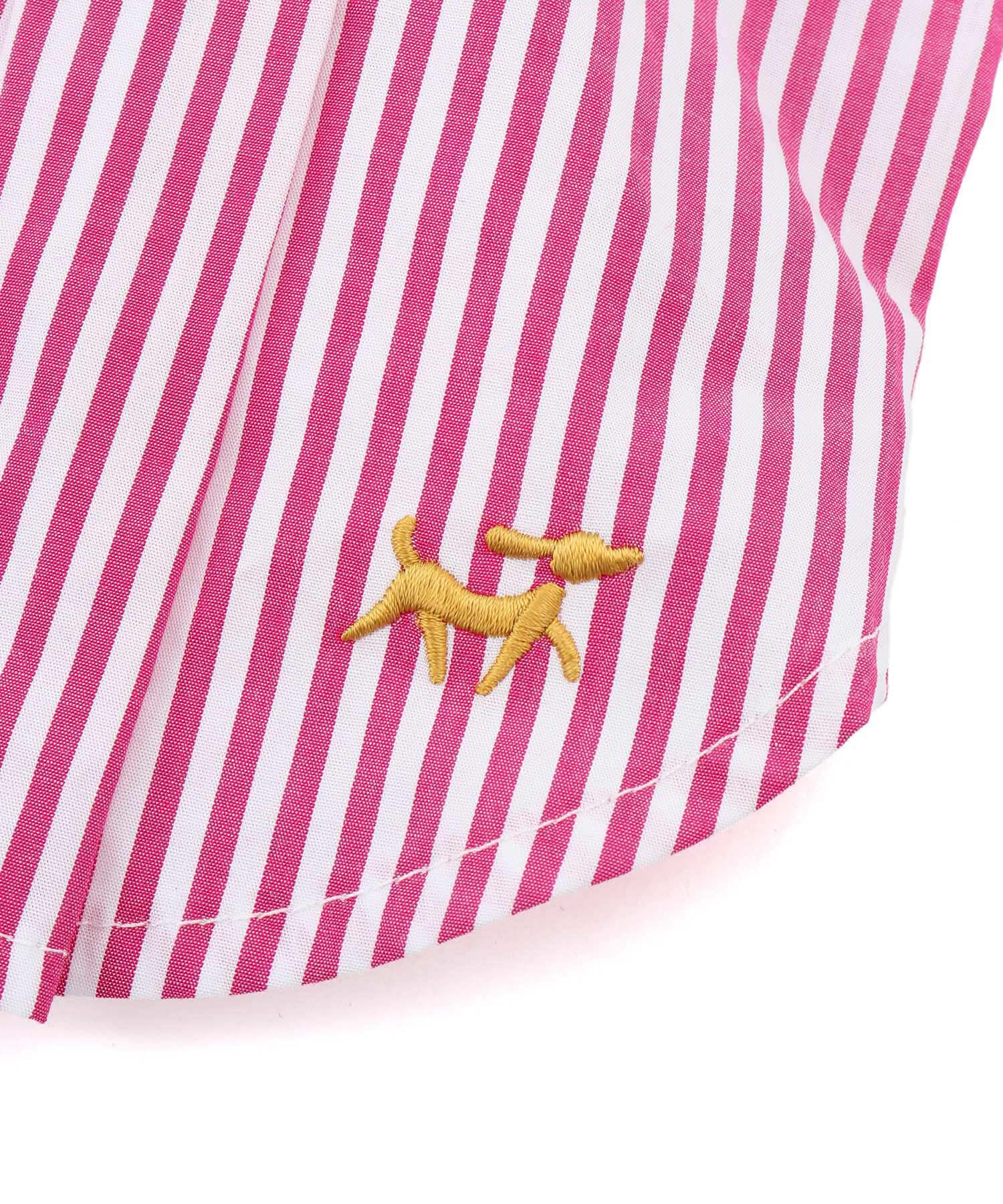 ROPE PICNIC PASSAGE「【DOG】刺繍ロゴ入りストライプシャツ」|その他|