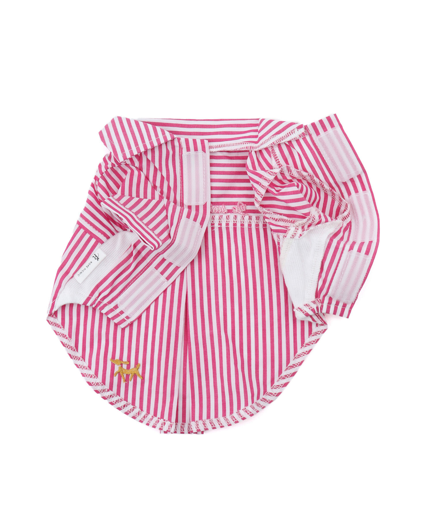 ROPE PICNIC PASSAGE「【DOG】刺繍ロゴ入りストライプシャツ」|その他|