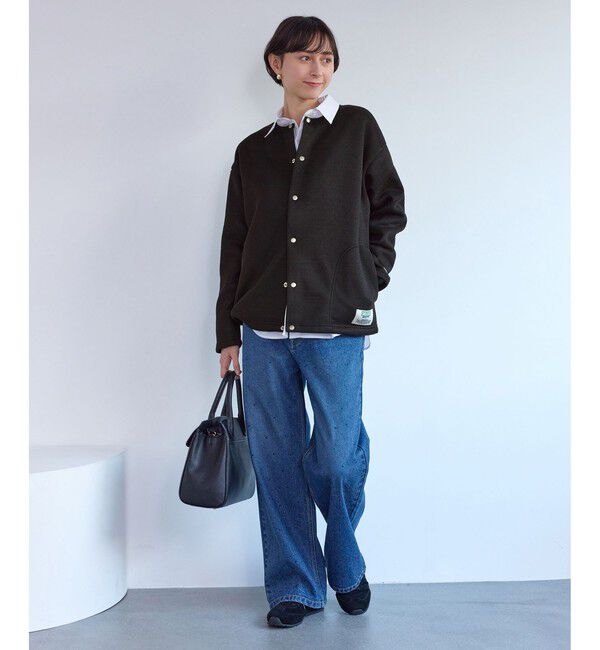 Rope&rsquo;Picnic「【DISCUS ATHLETIC/ディスカスアスレチック】裏シャギーボンディングノーカラージャケット」|カーディガン|