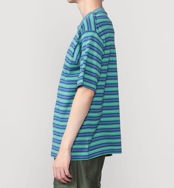  「RYE TENDER | 〈別注〉半袖 クルーネックニット MEN」|ニット・セーター|