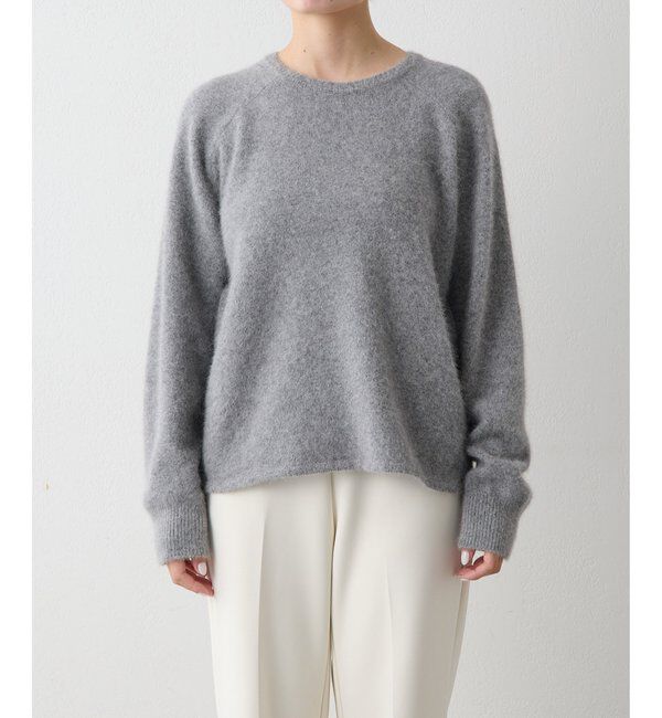 THE PAUSE「【THE PAUSE】ファーニットスカーフSET プルオーバー」|ニット・セーター|