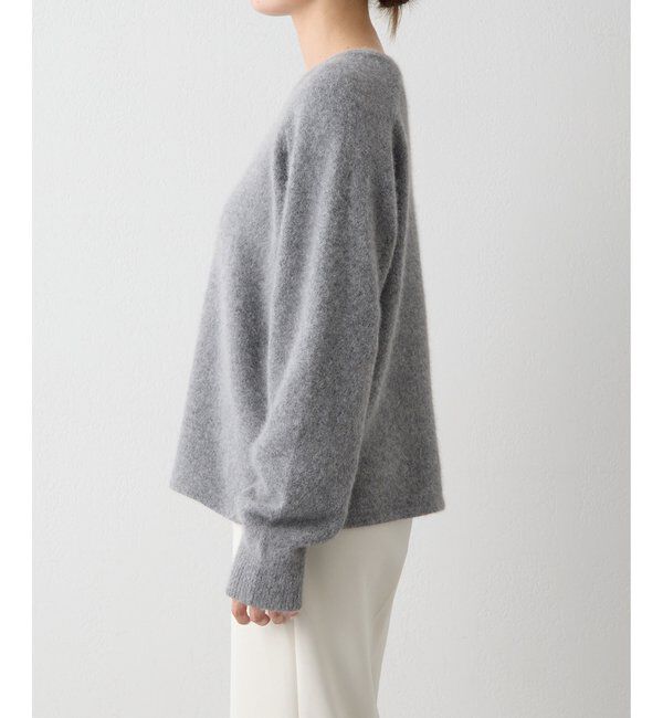 THE PAUSE「【THE PAUSE】ファーニットスカーフSET プルオーバー」|ニット・セーター|