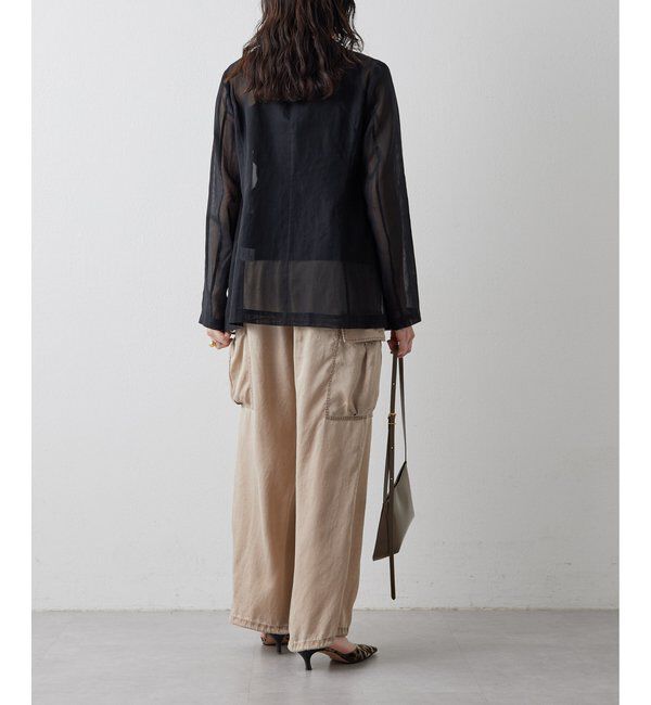 Drawing Numbers「【Drawing Numbers】ピグメントキュプラカーゴパンツ」|チノ|