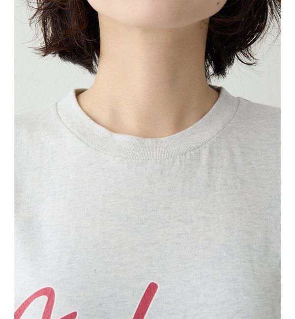  「クラックプリントTシャツ」|Tシャツ・カットソー|