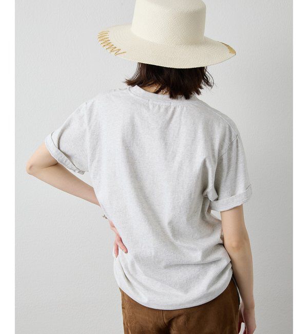  「クラックプリントTシャツ」|Tシャツ・カットソー|