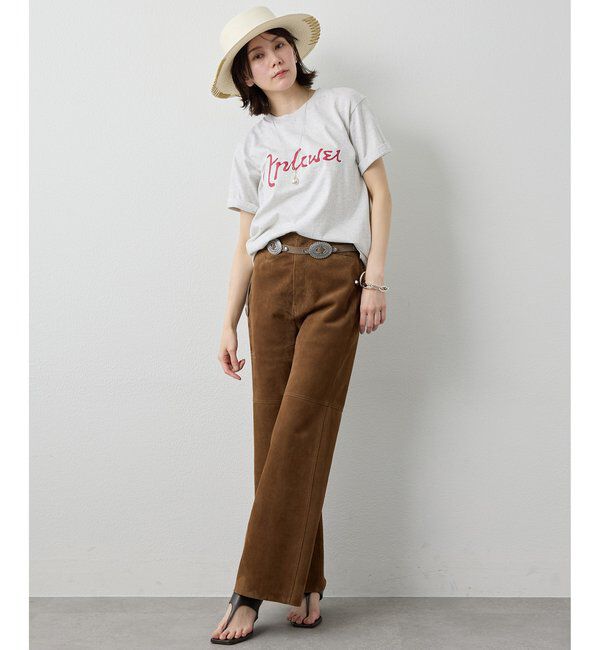  「クラックプリントTシャツ」|Tシャツ・カットソー|