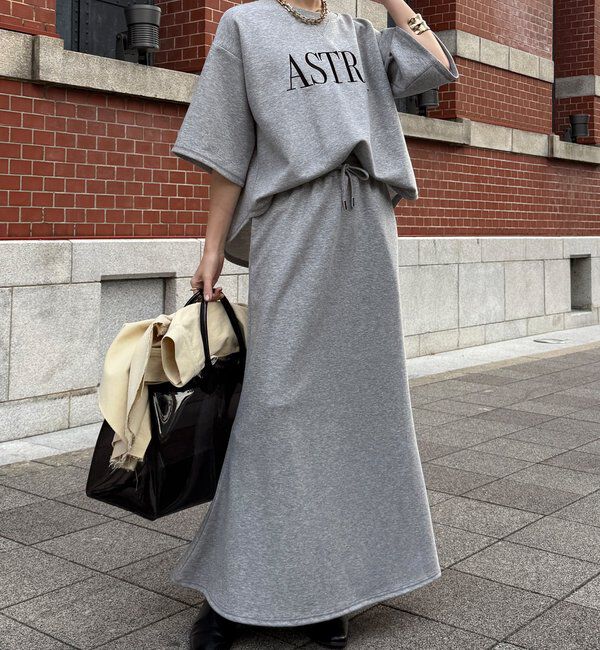  「【セットアップ可能】マーメイドカットフレアスカート」|スカート|