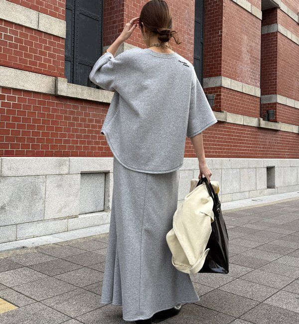  「【セットアップ可能】マーメイドカットフレアスカート」|スカート|