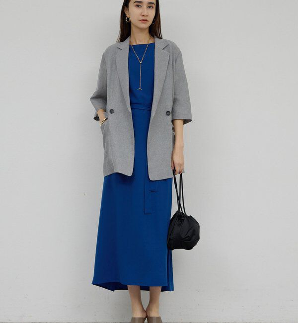  「【2サイズ展開】【大人気アイテムが今年も登場】ハーフスリーブジャケット」|テーラードジャケット|