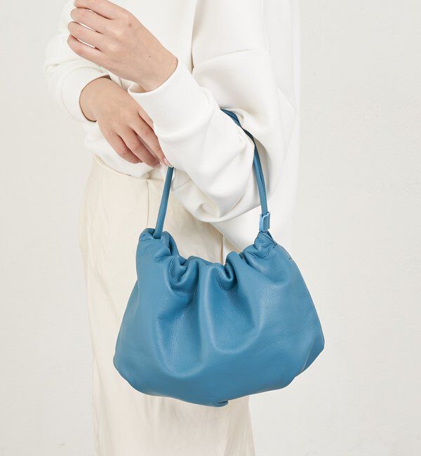  「レザー巾着4WAYショルダーバッグ」|ショルダー・メッセンジャー|