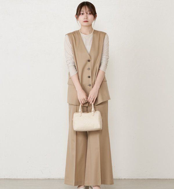  「《composition》レザー2WAYミニボストンバッグ」|ボストンバッグ|