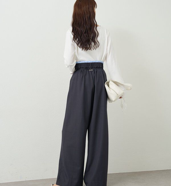  「Wベルトパンツ」|チノ|