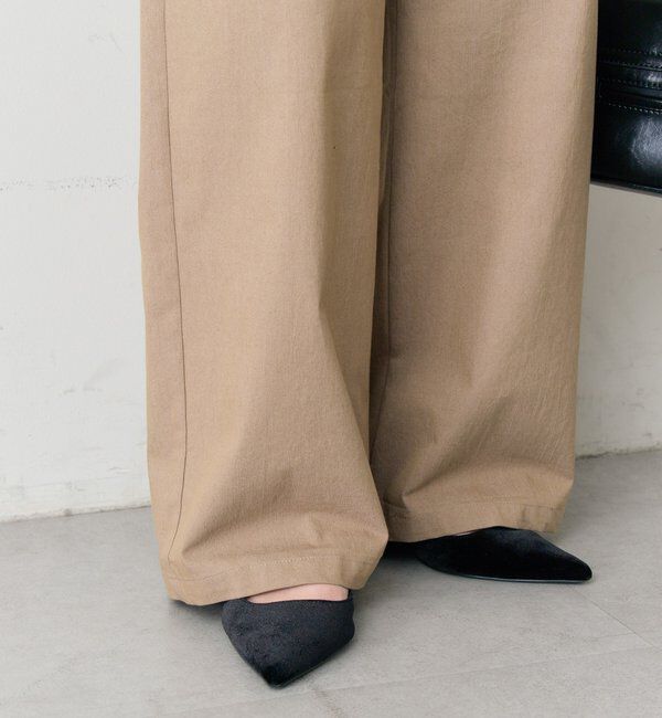  「レイヤードロングパンツ」|チノ|