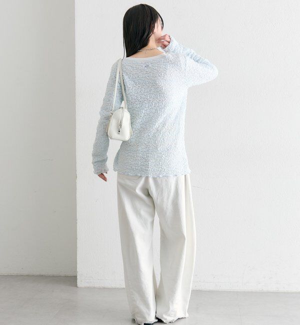  「フラワーカットレースカーディガン」|Tシャツ・カットソー|