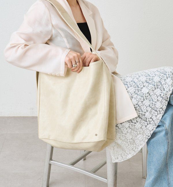  「チャーム付きベルトショルダーBAG」|トートバッグ|