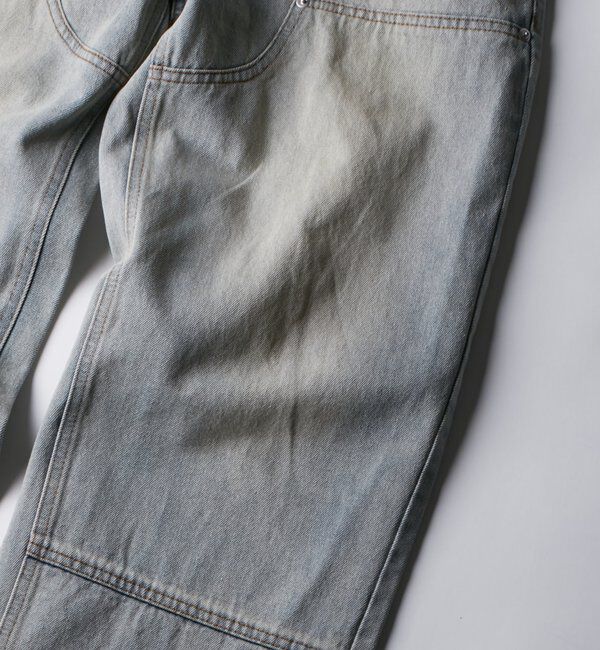  「KOOKY'Nダブルニー切り替えデニム」|デニム|