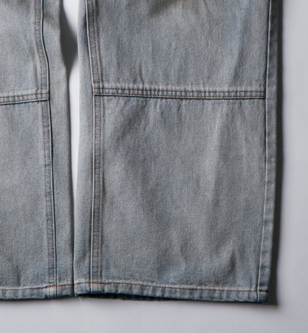  「KOOKY'Nダブルニー切り替えデニム」|デニム|