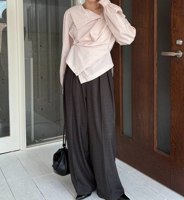  「【2WAY】カシュクールシャツ」|シャツ・ブラウス|