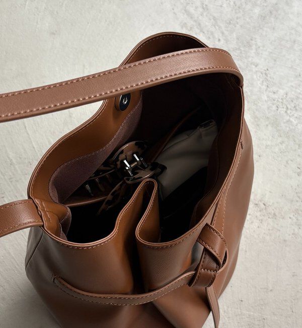  「ベルテッドバケットトートバッグ」|トートバッグ|