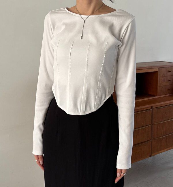  「コルセットロンT」|Tシャツ・カットソー|