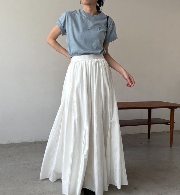  「【低身長サイズあり】ランダム切替フレアスカート」|スカート|