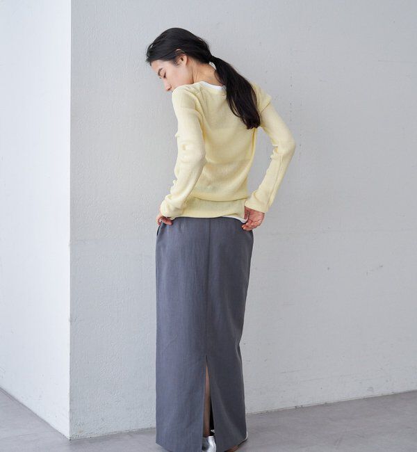  「ウエストデザインスカート」|スカート|